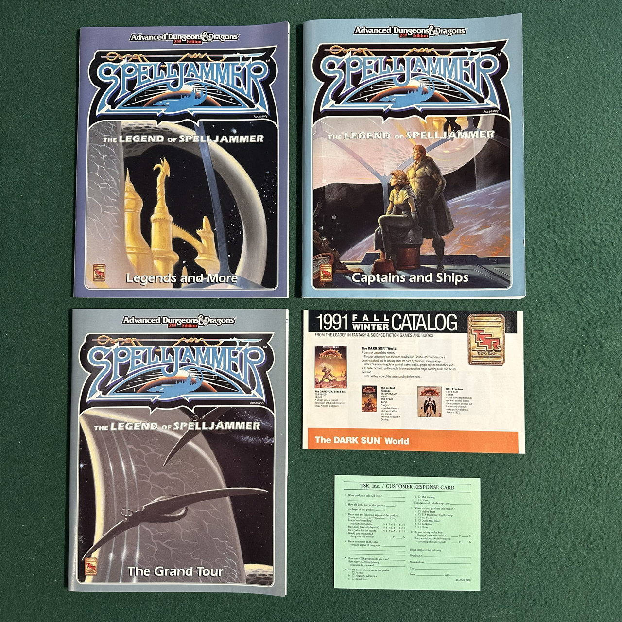 Advanced Dungeons & Dragons 2e Boxset: Spelljammer: The Legend of Spelljammer COMPLETE