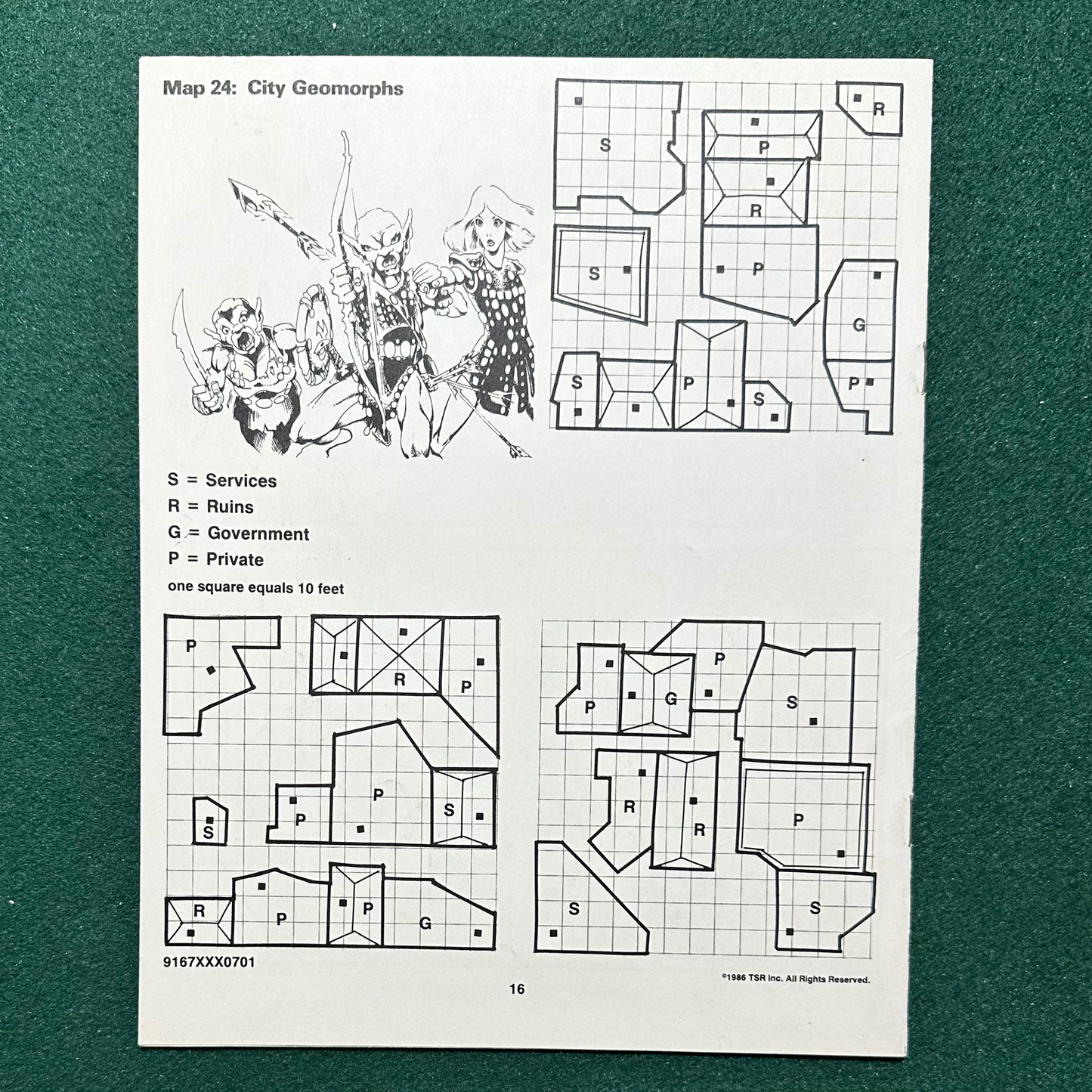Vintage Dungeons & Dragons Adventure: AD&D Scourge of the Slavelords COMPLETE
