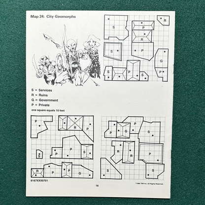 Vintage Dungeons & Dragons Adventure: AD&D Scourge of the Slavelords COMPLETE