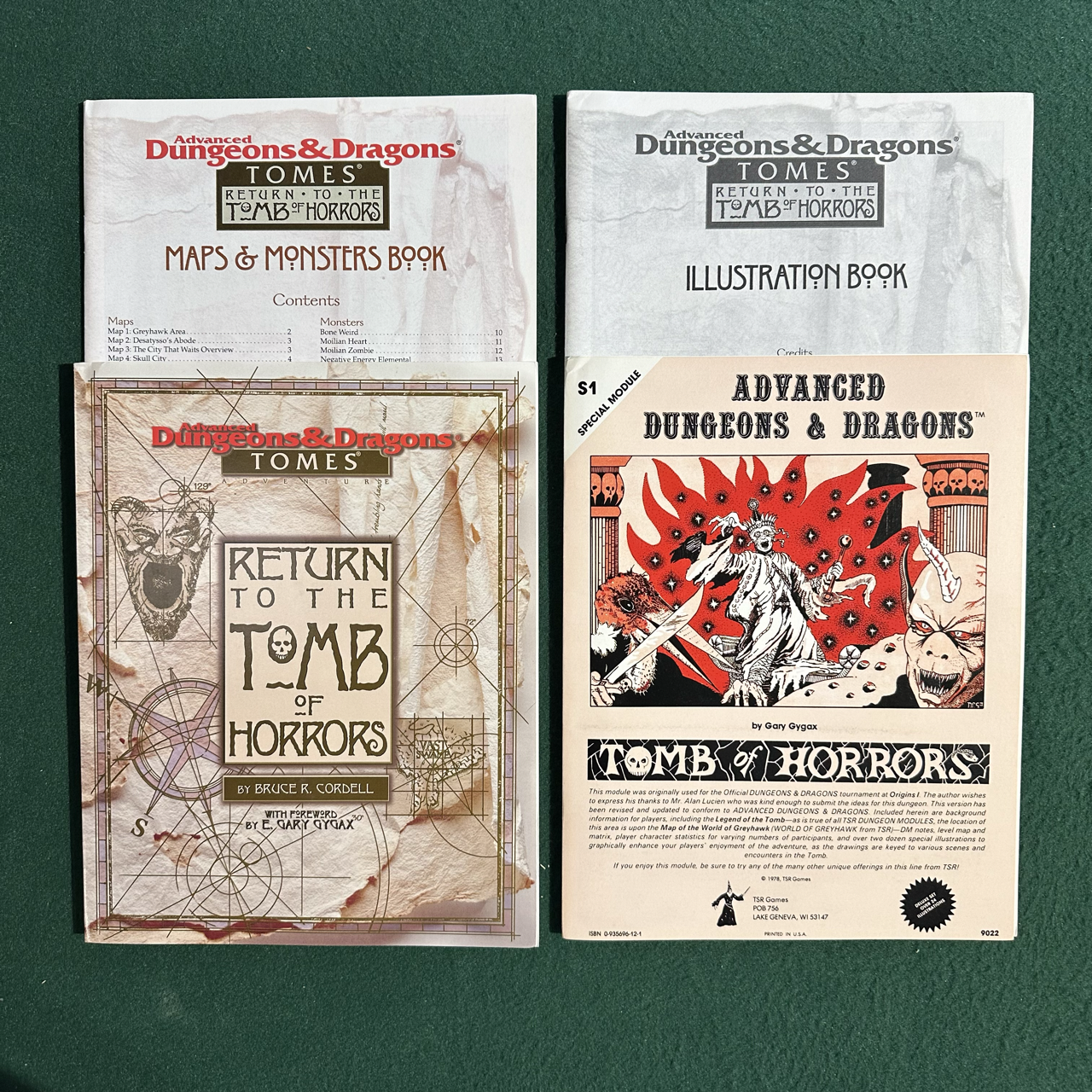 Advanced Dungeons & Dragons 2e Boxset: Return to the Tomb of Horrors COMPLETE