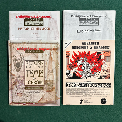 Advanced Dungeons & Dragons 2e Boxset: Return to the Tomb of Horrors COMPLETE