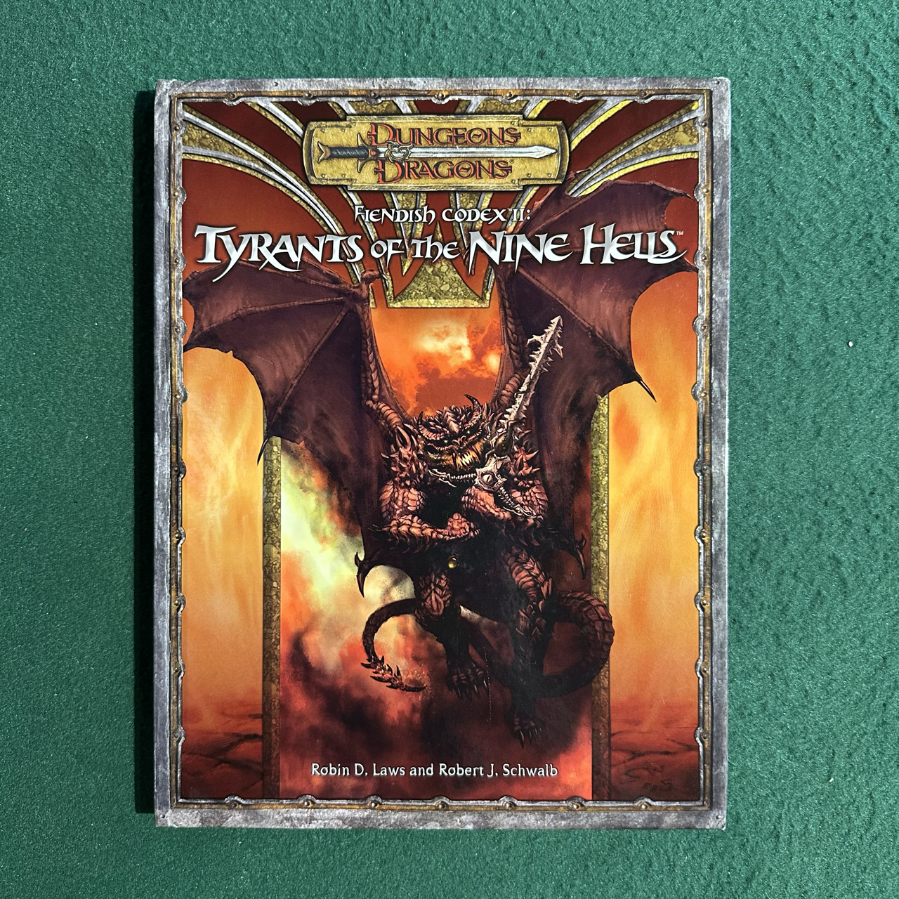 Dungeons & Dragons 3.5e Hardback: Fiendish Codex II: Tyrants of the Nine Hells FIRST PRINTING