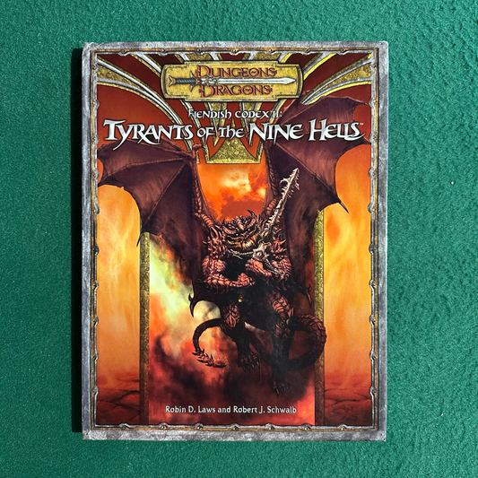 Dungeons & Dragons 3.5e Hardback: Fiendish Codex II: Tyrants of the Nine Hells FIRST PRINTING