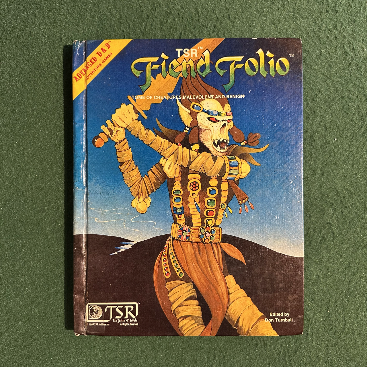 Dungeons & Dragons 1e Hardback: Fiend Folio