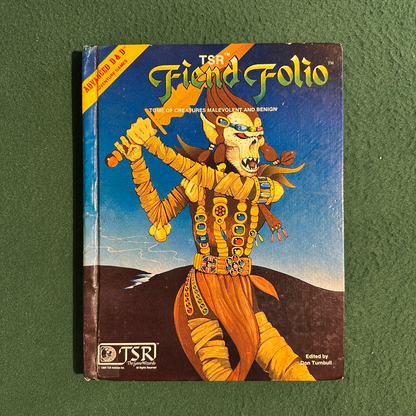 Dungeons & Dragons 1e Hardback: Fiend Folio