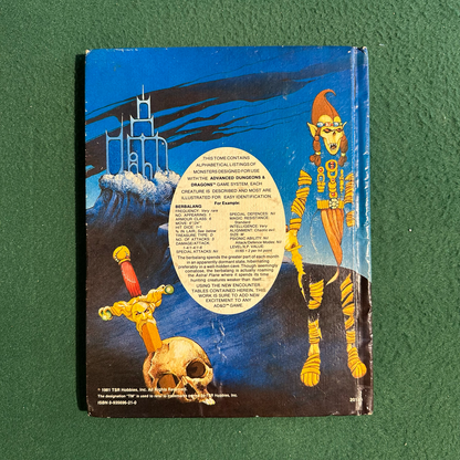 Dungeons & Dragons 1e Hardback: Fiend Folio