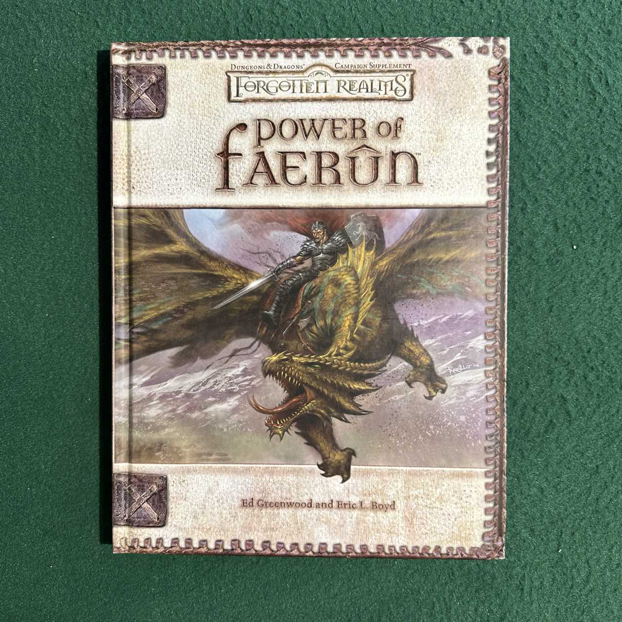 Dungeons & Dragons 3.5e Hardback: Forgotten Realms: Power of Faerun FIRST PRINTING