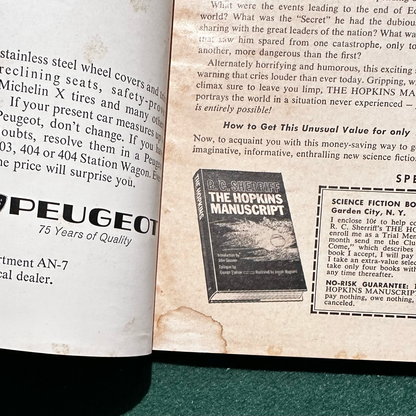 Vintage Sci-fi Magazine: Analog: Science Fact - Science Fiction - March 1965 Prophet of Dune, Part 3. FRANK HERBERT