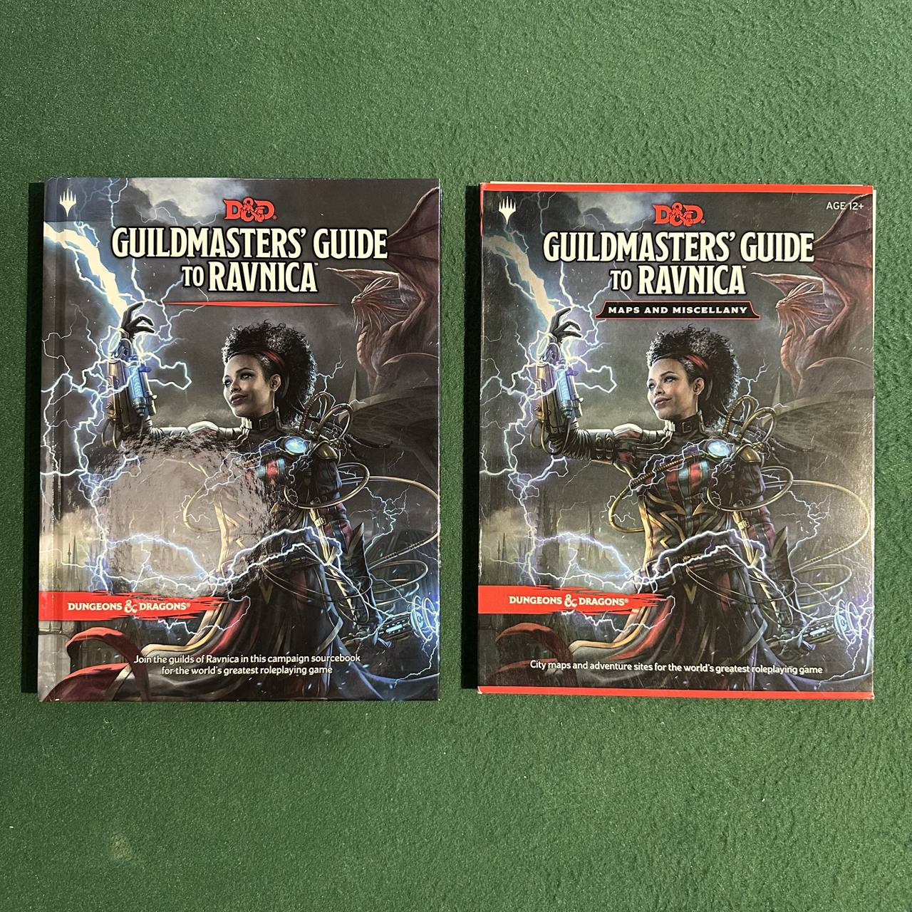 Dungeons & Dragons 5e Hardback: Guildmaster's Guide to Ravnica with Maps and Miscellany FIRST PRINTING