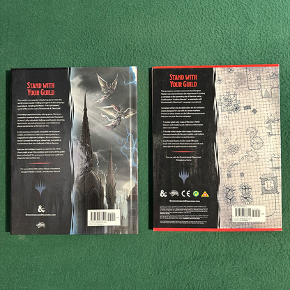Dungeons & Dragons 5e Hardback: Guildmaster's Guide to Ravnica with Maps and Miscellany FIRST PRINTING