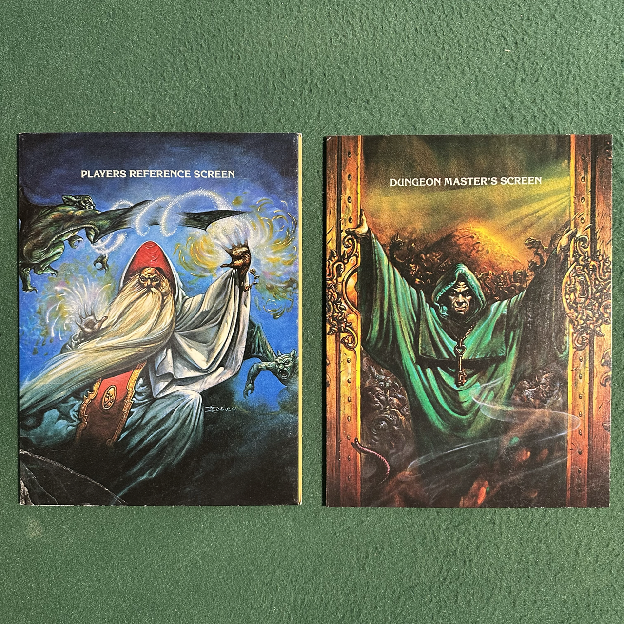 Dungeons & Dragons 1e Accessory: Players Reference Screen and Dungeon Master's Screen