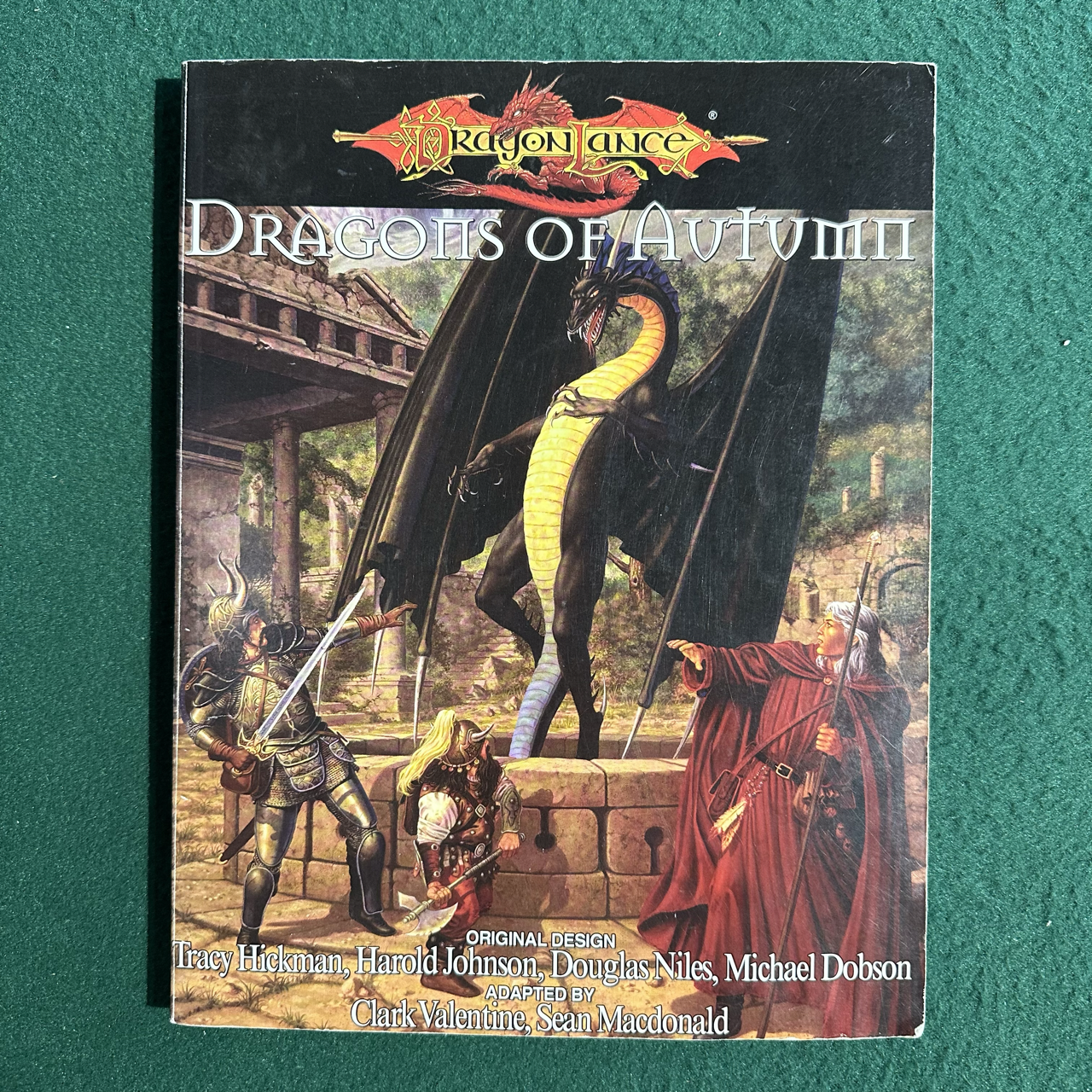 Advanced Dungeons & Dragons 2e Paperback: Dragonlance: Dragons of Autumn FIRST PRINTING