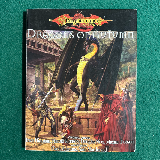 Advanced Dungeons & Dragons 2e Paperback: Dragonlance: Dragons of Autumn FIRST PRINTING