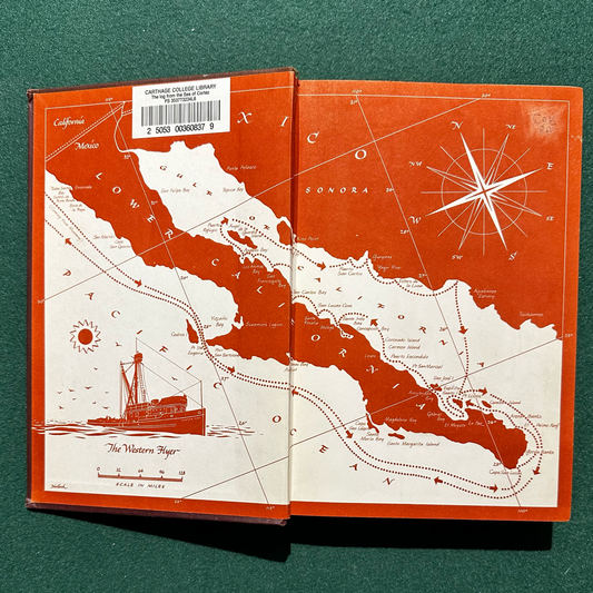 Vintage Fiction Hardback: John Steinbeck - The Log from the Sea of Cortez EX-LIBRARY FIRST EDITION