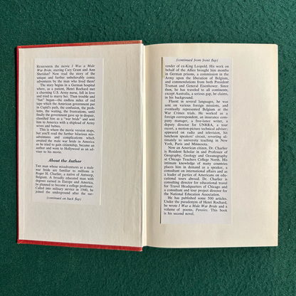Vintage Fiction Hardback: Henri Rochard - For the Love of Kate FIRST EDITION