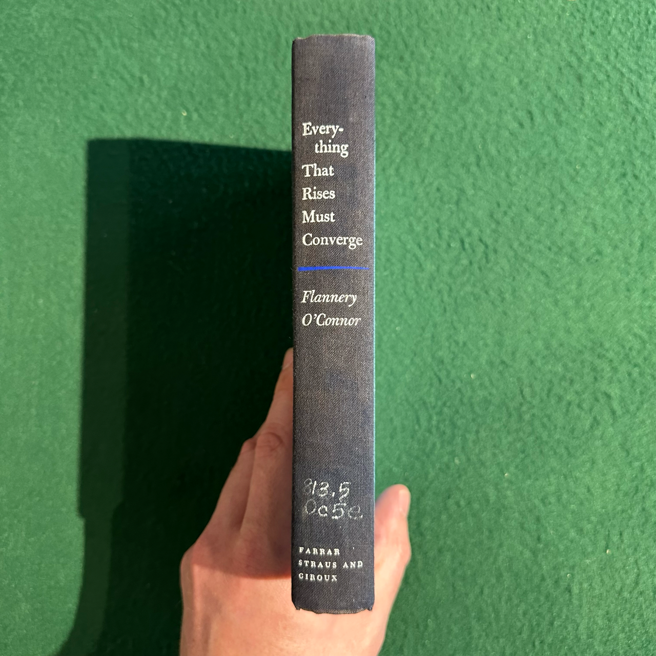 Vintage Fiction Hardback: Flannery O'Connor - Everything That Rises Must Converge FIRST PRINTING