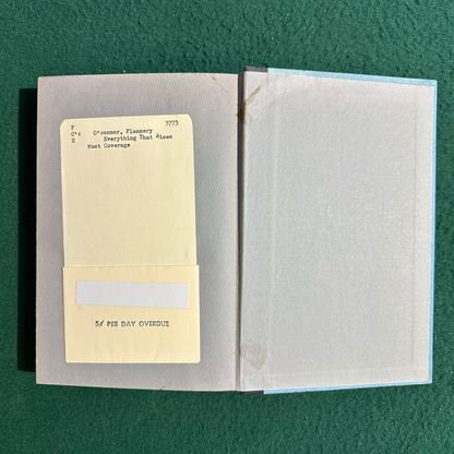 Vintage Fiction Hardback: Flannery O'Connor - Everything That Rises Must Converge FIRST PRINTING
