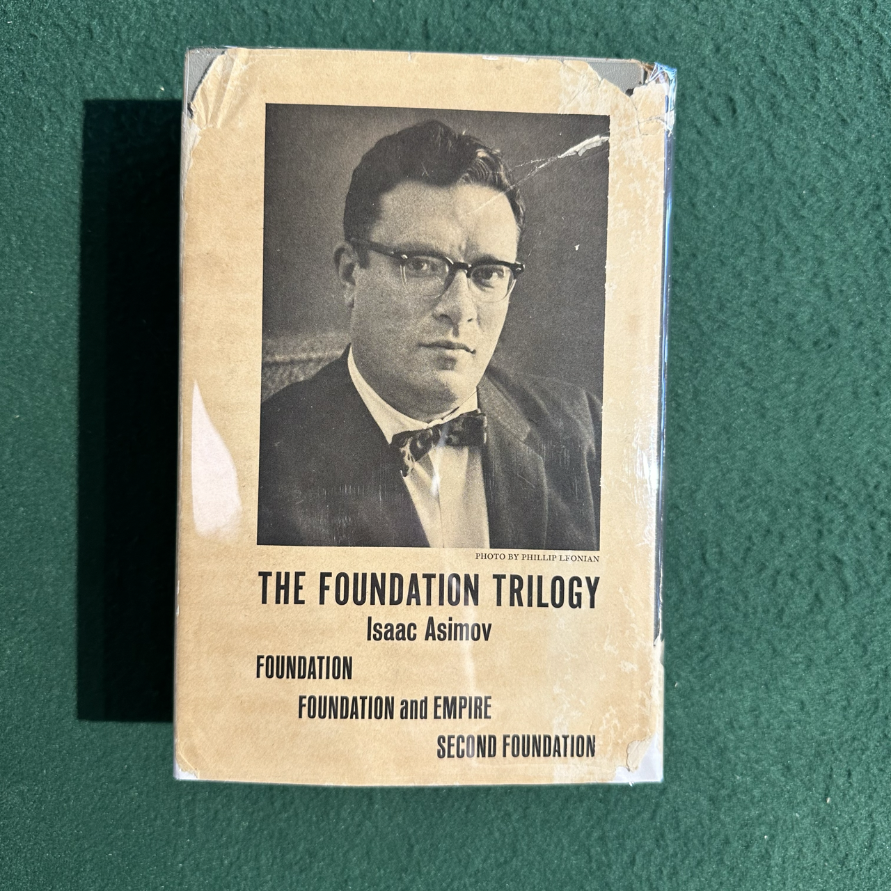 Vintage Sci-Fi Hardback: Isaac Asimov - The Foundation Trilogy BCE SIGNED