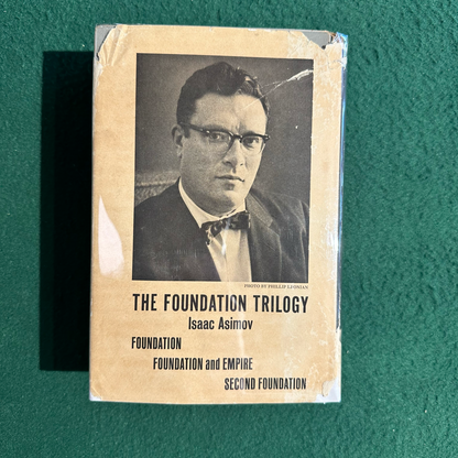 Vintage Sci-Fi Hardback: Isaac Asimov - The Foundation Trilogy BCE SIGNED