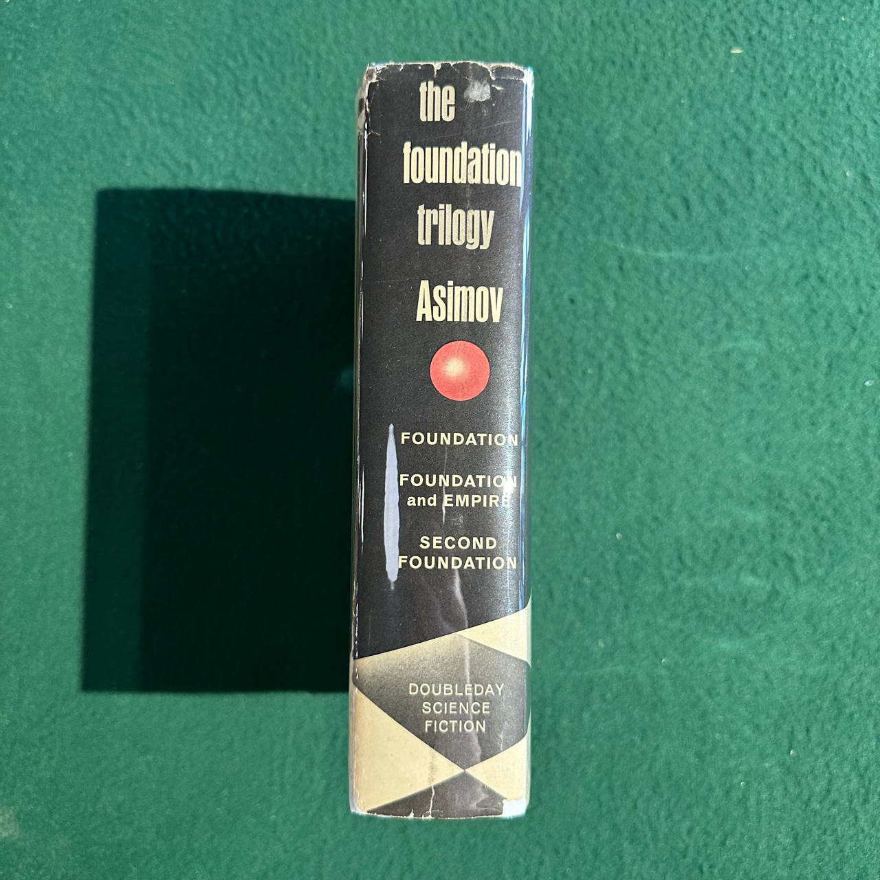 Vintage Sci-Fi Hardback: Isaac Asimov - The Foundation Trilogy BCE SIGNED