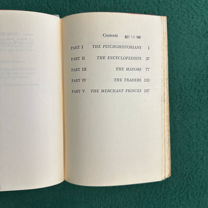 Vintage Sci-Fi Hardback: Isaac Asimov - The Foundation Trilogy BCE SIGNED