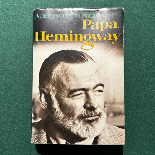 Vintage Biography Hardback: A E Hotchner - Papa Hemingway BOMC EDITION