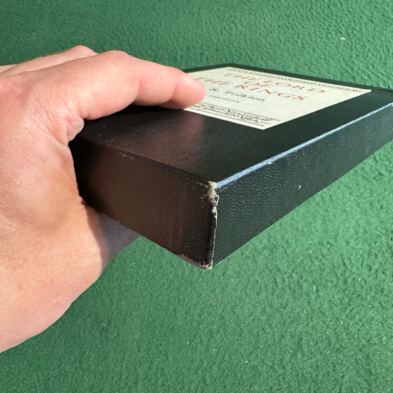 Vintage Fantasy Hardback: JRR Tolkien - The Lord of the Rings De Luxe Edition SIXTH PRINTING