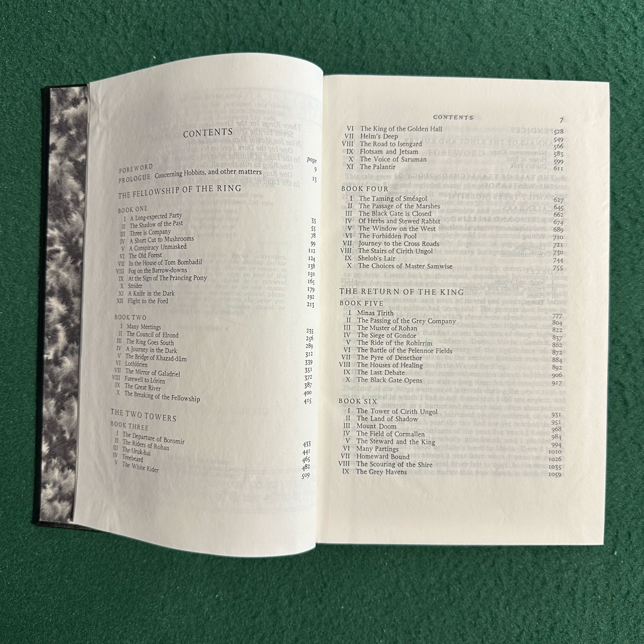 Vintage Fantasy Hardback: JRR Tolkien - The Lord of the Rings De Luxe Edition SIXTH PRINTING