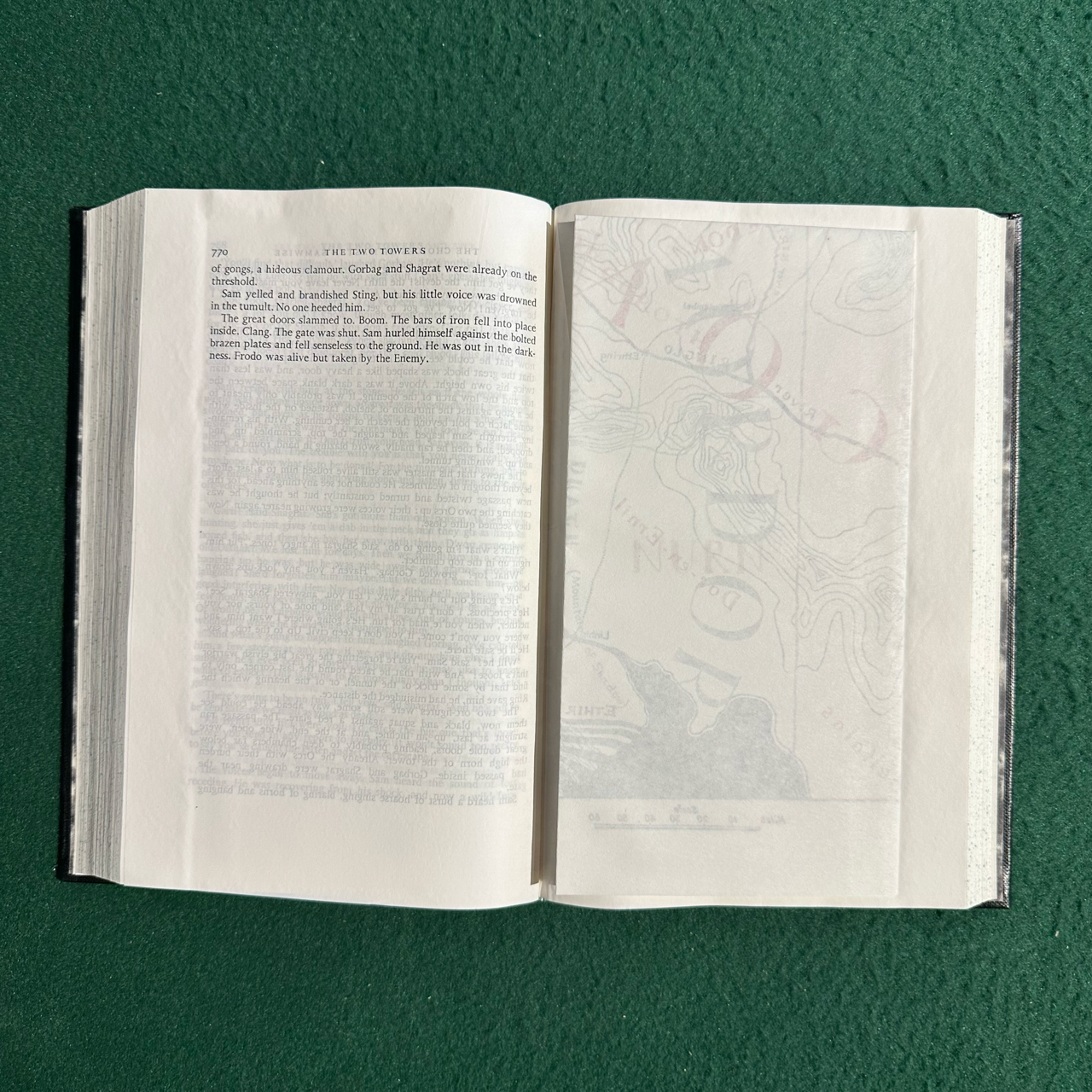 Vintage Fantasy Hardback: JRR Tolkien - The Lord of the Rings De Luxe Edition SIXTH PRINTING