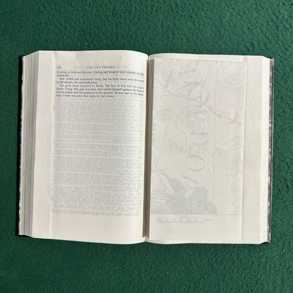 Vintage Fantasy Hardback: JRR Tolkien - The Lord of the Rings De Luxe Edition SIXTH PRINTING