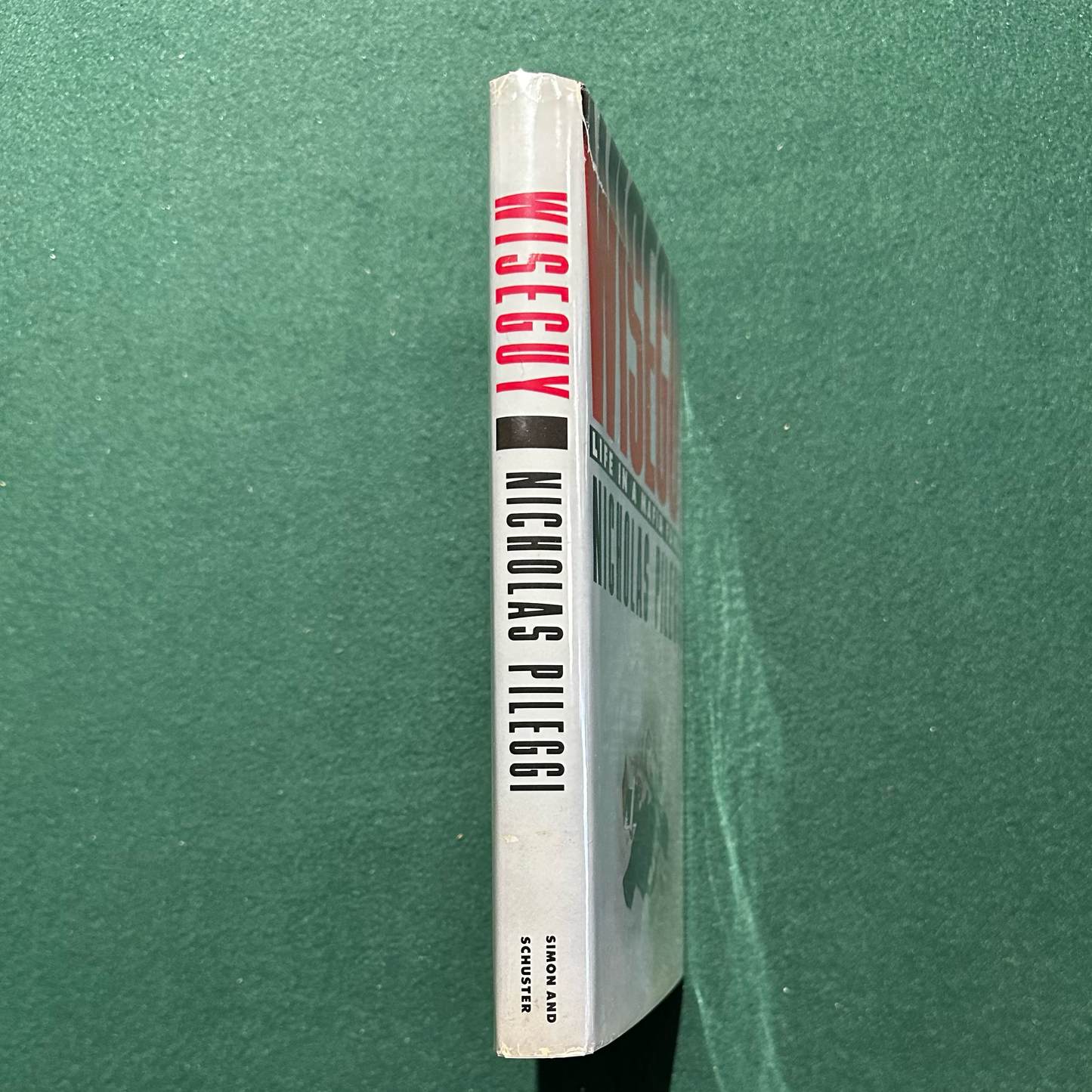 Vintage Biography Hardback: Nicholas Pileggi - Wiseguy SECOND PRINTING