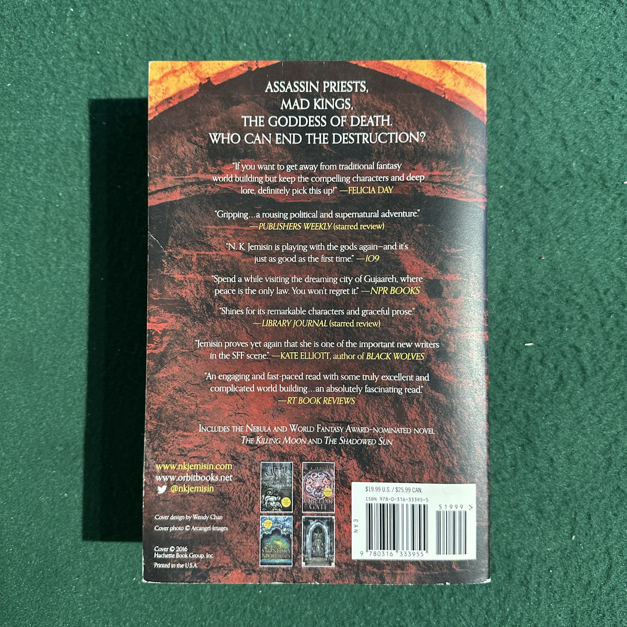 Sci-Fi Paperback: N K Jemisin - The Dreamblood Duology SIGNED