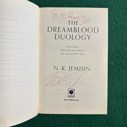 Sci-Fi Paperback: N K Jemisin - The Dreamblood Duology SIGNED