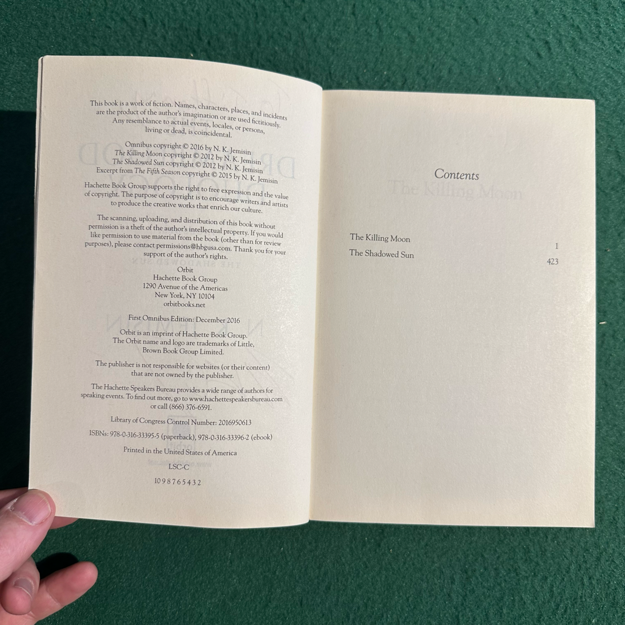 Sci-Fi Paperback: N K Jemisin - The Dreamblood Duology SIGNED