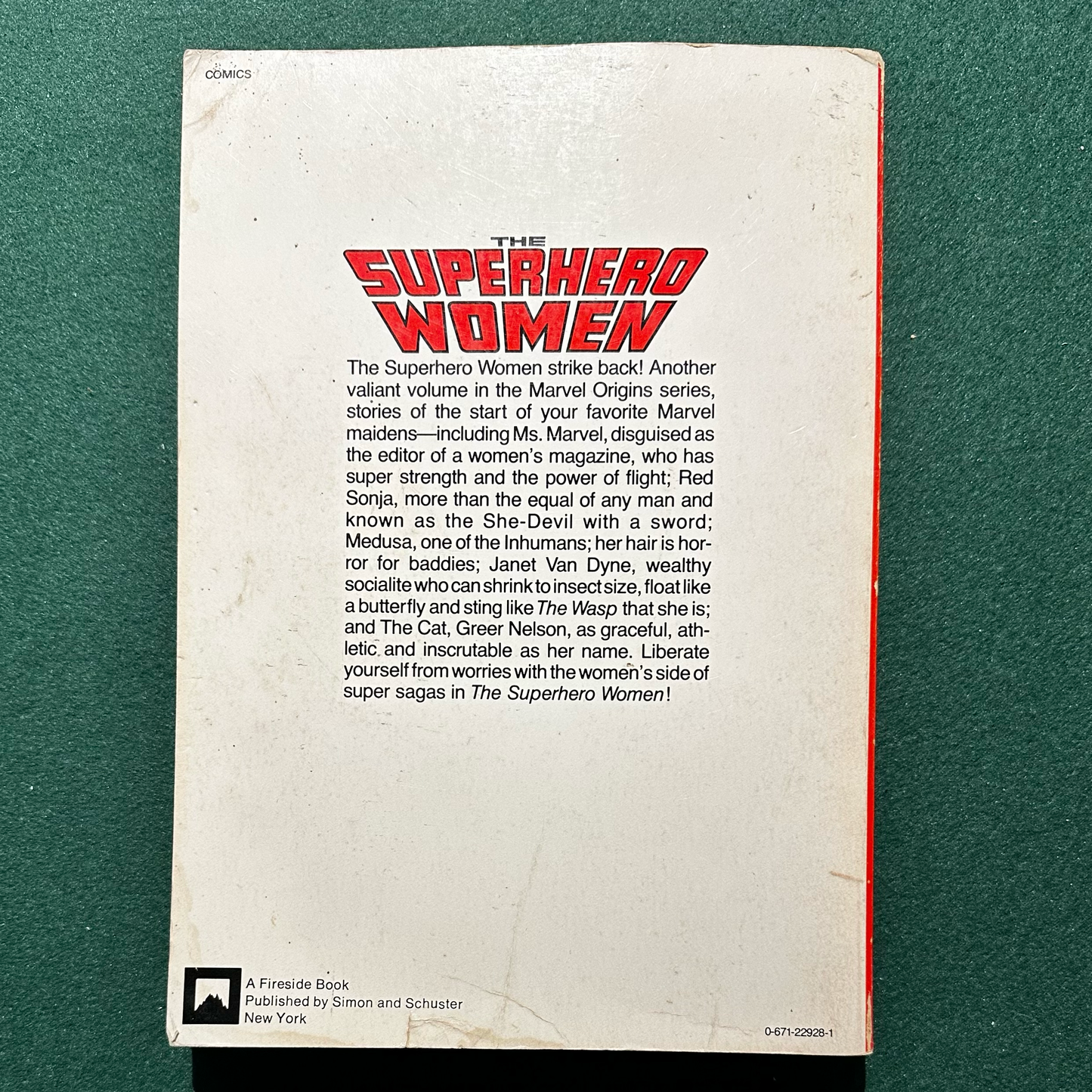 Vintage Graphic Novel: Stan Lee - The Superhero Women FIRST PRINTING