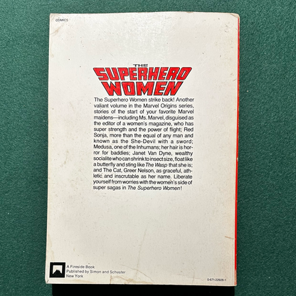 Vintage Graphic Novel: Stan Lee - The Superhero Women FIRST PRINTING