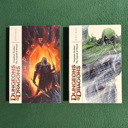 Graphic Novel Paperbacks: Dungeons & Dragons, Forgotten Realms: The Legend of Drizzt Omnibus 1 & 2