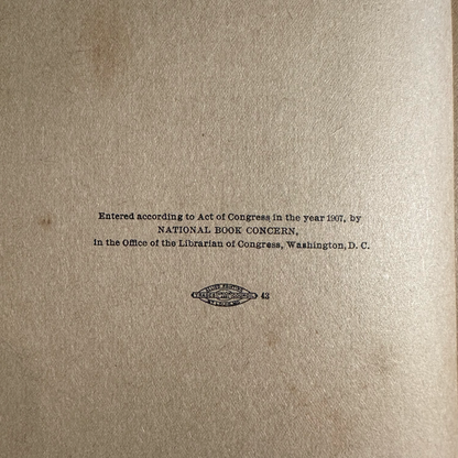 Vintage Non-Fiction Hardback: Col. Dick Maple - Master and Slave 1907