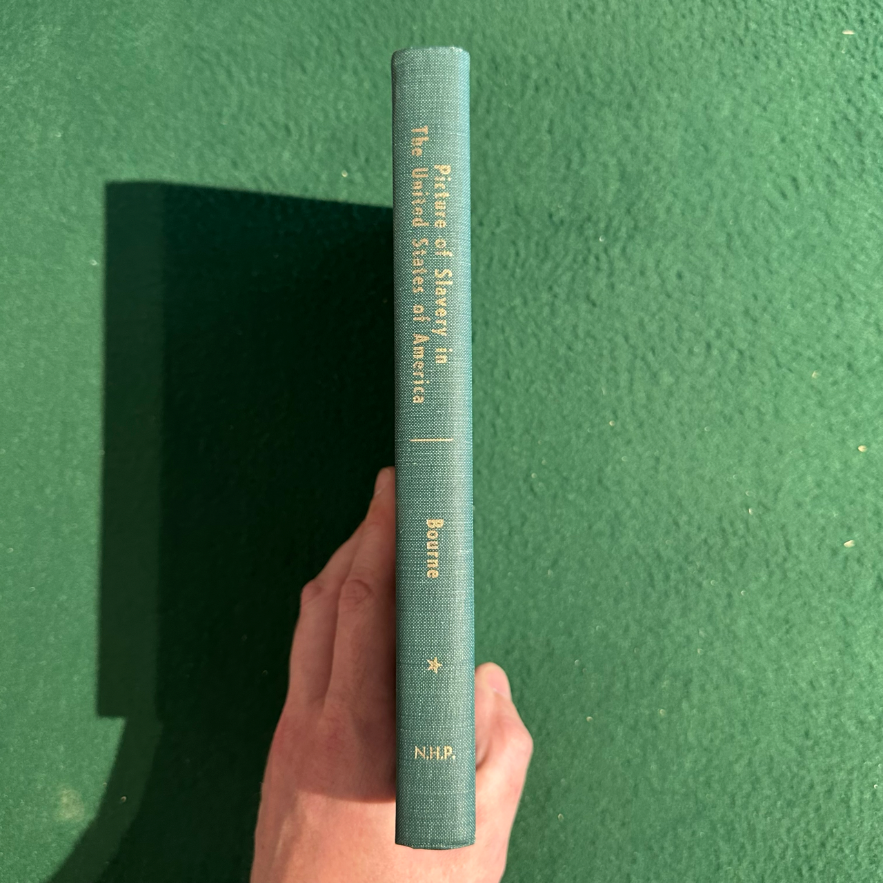 Vintage Non-Fiction Hardback: Edwin Hunt - Picture of Slavery in the United States of America 1972 REPRINT