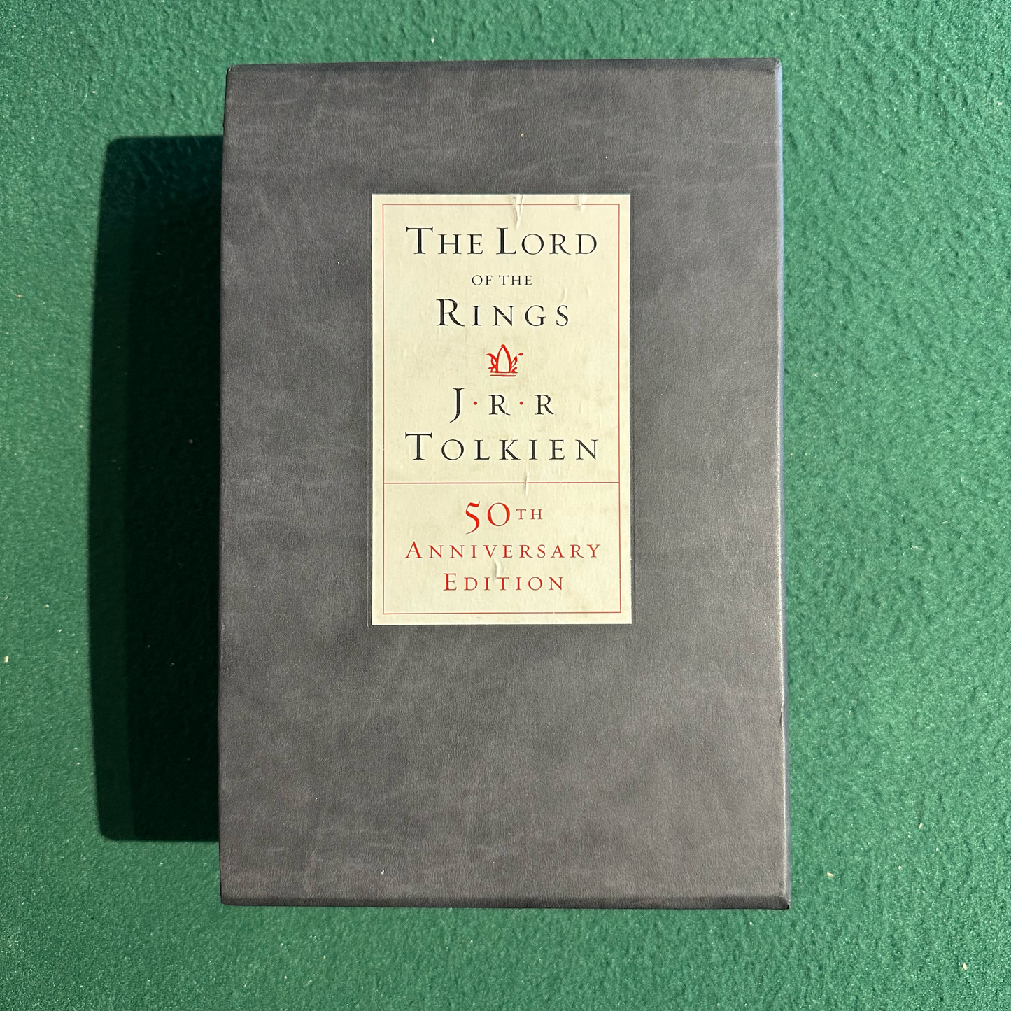 Vintage Fantasy Hardback: JRR Tolkien - The Lord of the Rings 50th Anniversary Edition FIRST PRINTING