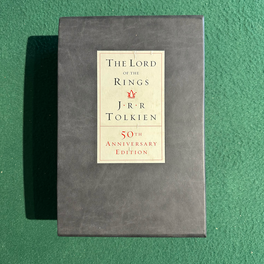 Vintage Fantasy Hardback: JRR Tolkien - The Lord of the Rings 50th Anniversary Edition FIRST PRINTING