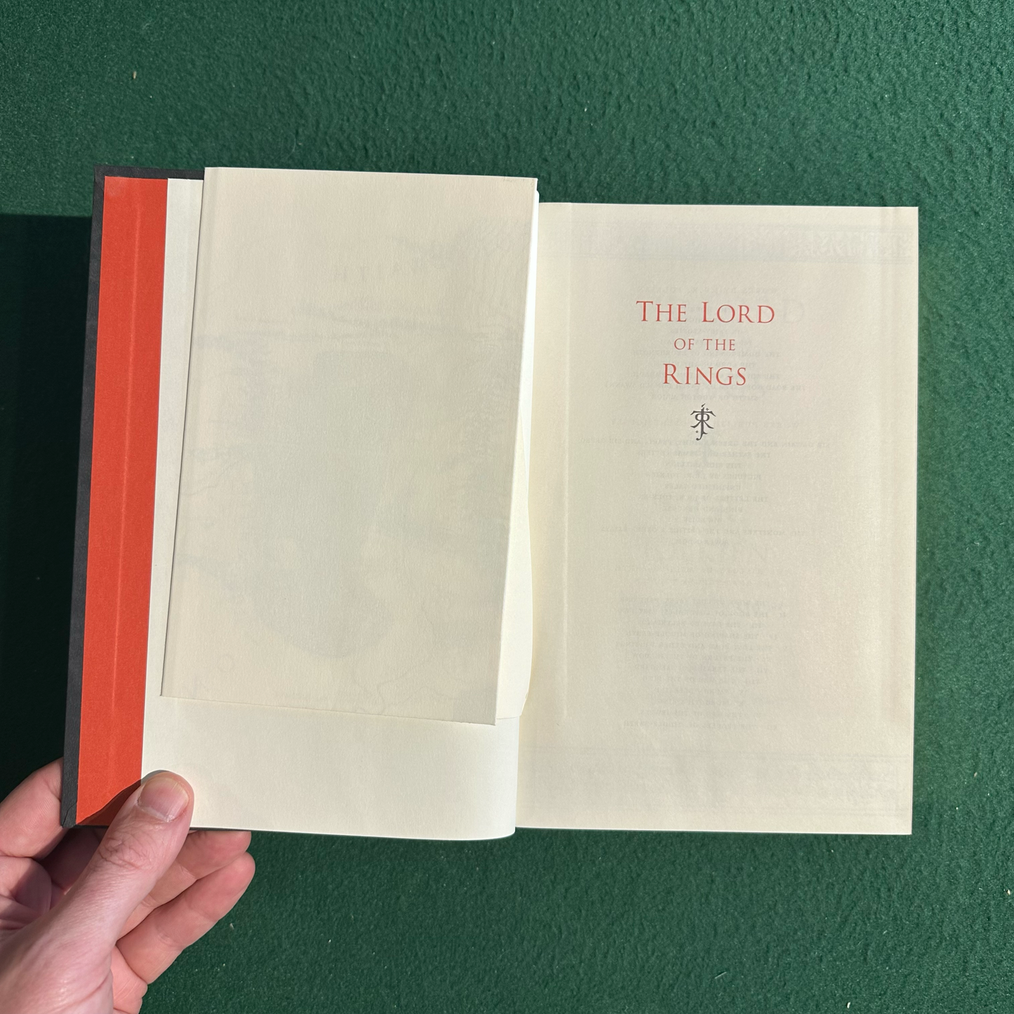 Vintage Fantasy Hardback: JRR Tolkien - The Lord of the Rings 50th Anniversary Edition FIRST PRINTING