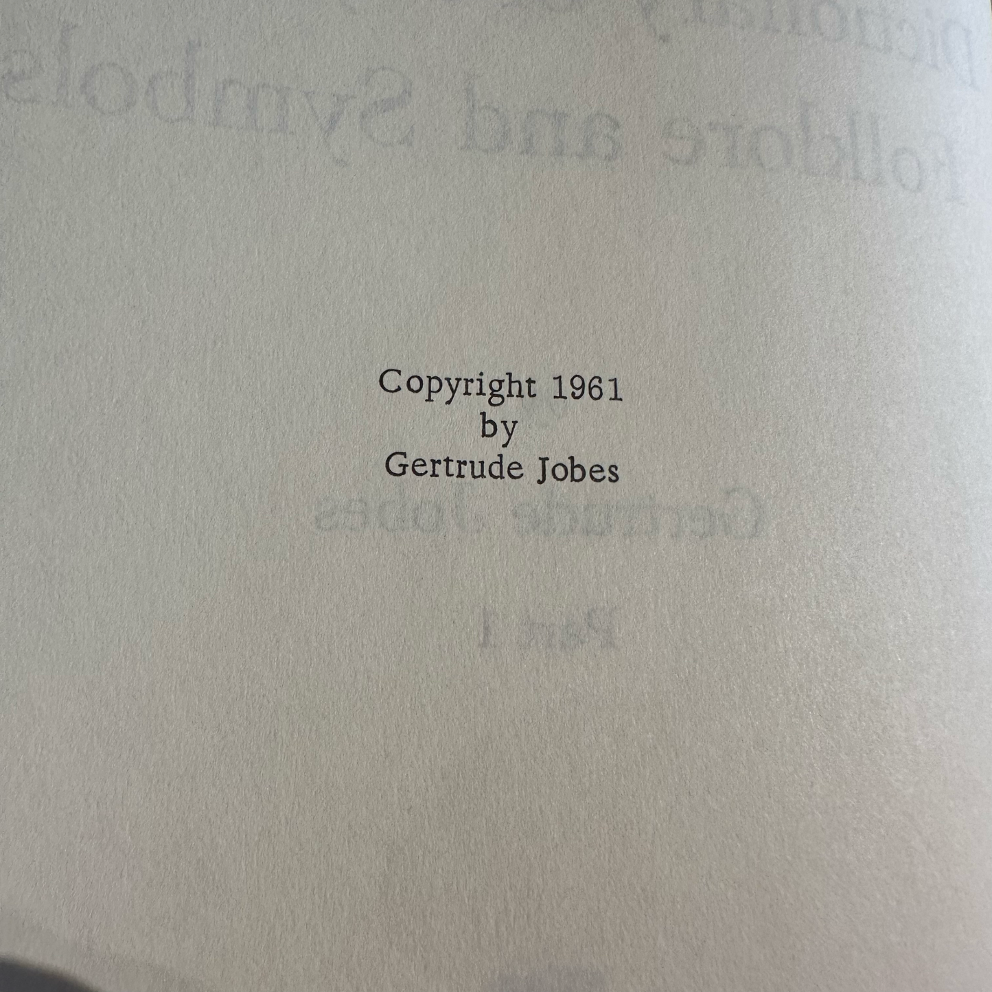 Vintage Non-Fiction Hardbacks: Gertrude Jobes - Dictionary of Mythology Folklore and Symbols in 3 Volumes