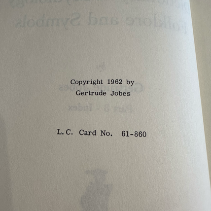 Vintage Non-Fiction Hardbacks: Gertrude Jobes - Dictionary of Mythology Folklore and Symbols in 3 Volumes