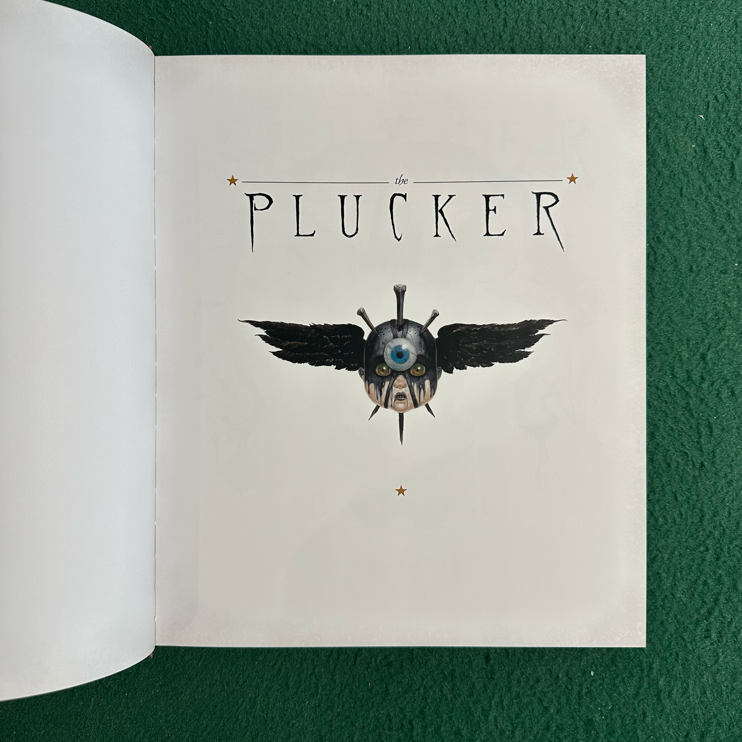 Art Hardback: Gerald Brom - The Plucker SIGNED