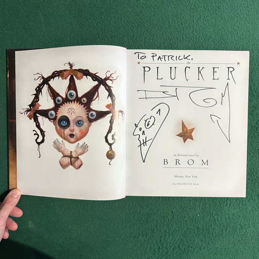 Art Hardback: Gerald Brom - The Plucker SIGNED