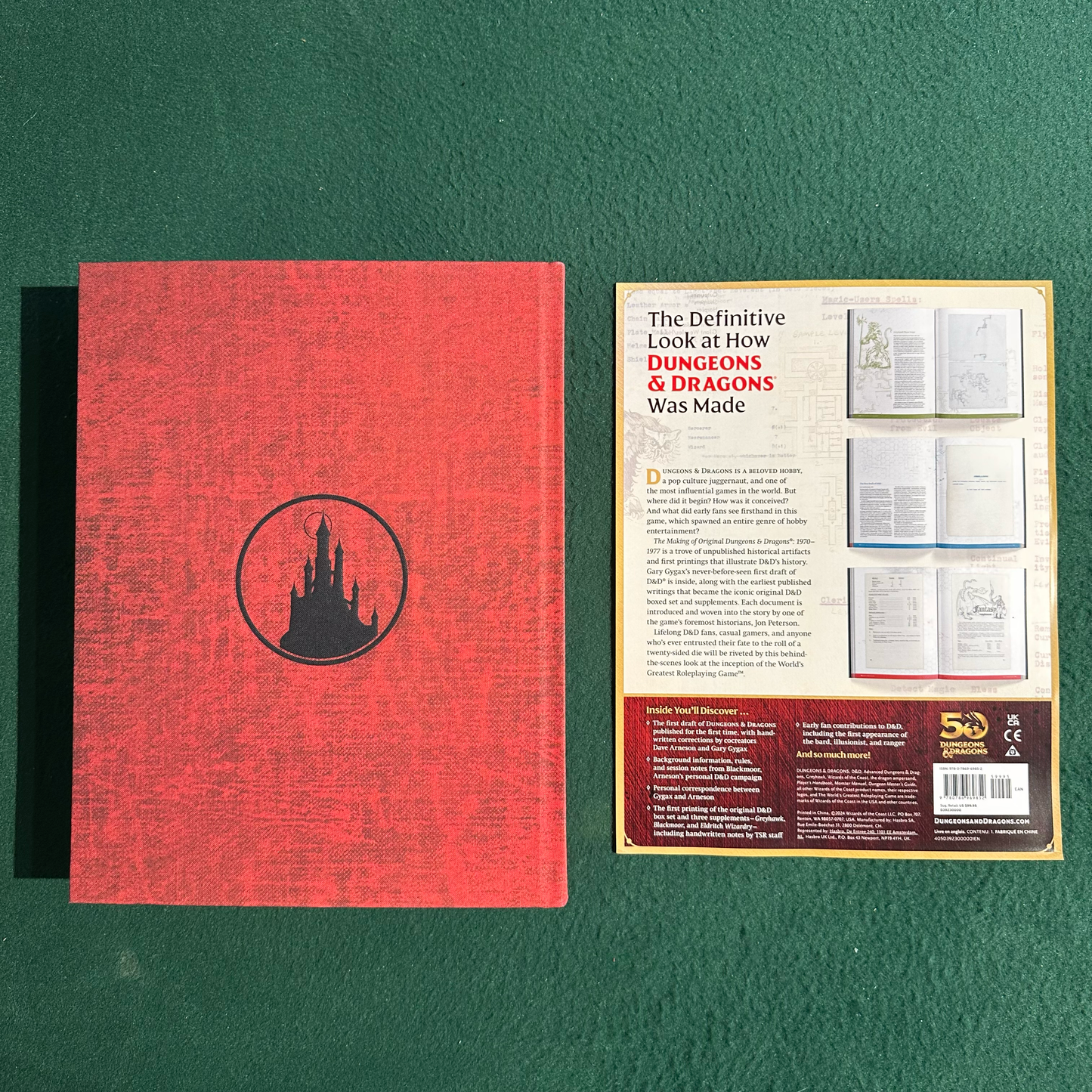Dungeons & Dragons Hardback: The Making of Original Dungeons & Dragons 1970 - 1977 FIRST EDITION