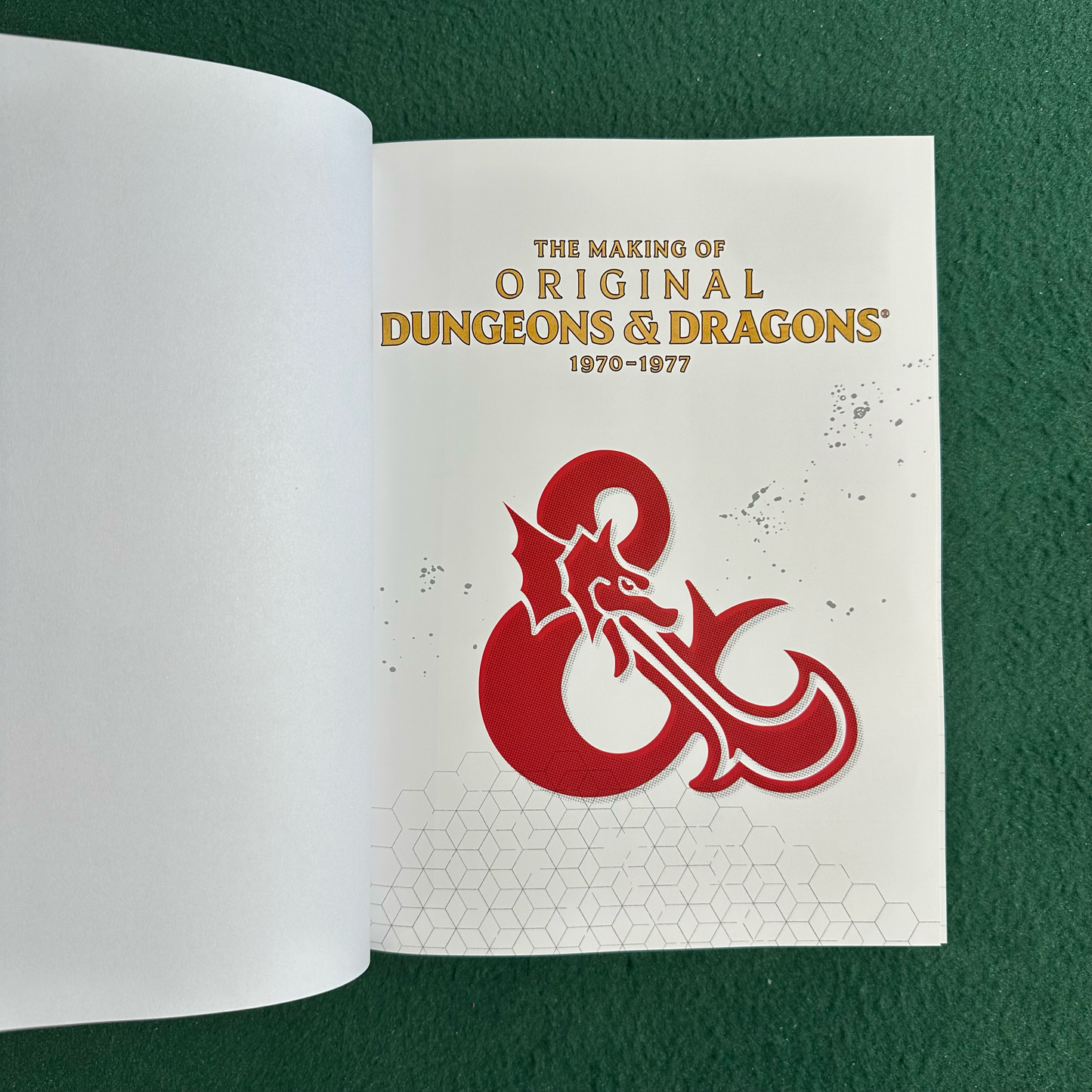 Dungeons & Dragons Hardback: The Making of Original Dungeons & Dragons 1970 - 1977 FIRST EDITION