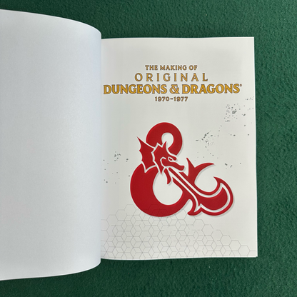 Dungeons & Dragons Hardback: The Making of Original Dungeons & Dragons 1970 - 1977 FIRST EDITION