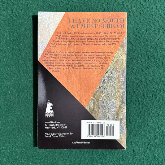 Sci-Fi Paperback: Harlan Ellison - I Have No Mouth and I Must Scream